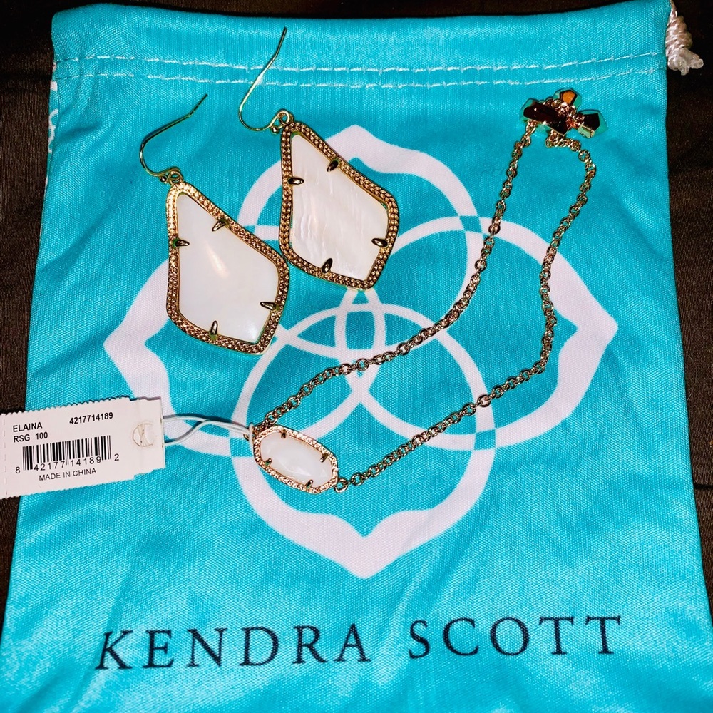 Kendra Scott Earrings and Bracelet